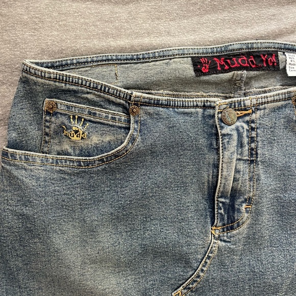 Vintage y2k Mudd denim jean skirt - Picture 2 of 6
